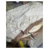 3-Seater Outdoor Furniture Covers Waterproof,76"Wx32"Dx31"H Inches Outdoor Couch Cover, Heavy Duty Patio Furniture Covers,Beige&Brown