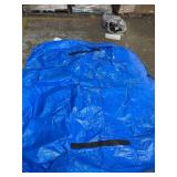 Mattress Bags for Moving, BETU Mattress Protector Waterproof Mattress Cover Queen Size Storage Bags with 8 Heavy-Duty Handles and Zipper for Bed Extra Thick Large Reusable (82"x62"x15" Blue)