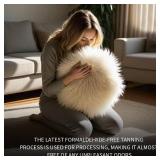 WL&ALLEN Genuine Sheepskin 100% New Zealand Sheepskin Wool Area Rug |Double Pelt 2