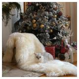 WL&ALLEN Genuine Sheepskin 100% New Zealand Sheepskin Wool Area Rug |Double Pelt 2