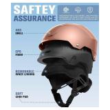 Findway Ski Helmet Upgrade Snowboard Helmet for Adults,Goggles Friendly Durable ABS Shell, Protective EPS Foam & Adjustable Dial, Snow Sport Helmet for Men, Women & Youth