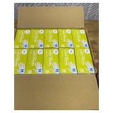 MED PRIDE Medpride Medical Examination Latex Gloves| 5 mil Thick, Powder-Free, Non-Sterile, Heavy Duty Exam Gloves