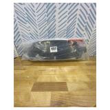 Amazicha Black 4.5" Wave Windshield Windscreen Compatible for Harley Davidson Touring Electra Glide Street Glide 2014 2015 2016 2017 2018 2019 2020 2021 2022 2023