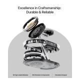 Charging Station for MagSafe Charger,Wireless Charging Station for iPhone MagSafe Charger,Intoval 3 in 1 Fast Magnetic Stand for iPhone 16/15/14/13 Apple Watch 10, Airpods. (Black)