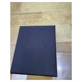 M.DUN- Round Edges Rectangle Shape Studs Earring. Abalone Amber Turquoise Resin Stone Design, 18k Real Gold Plated Bezel, Hypoallergenic Gorgeous Gift for Women