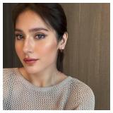 RIZILIA CLASSIC Stud Pierced Earrings with Cushion Cut Gemstones CZ Multi-Colors available in 18K White Gold Plated, Simple Modern Elegant