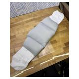 Lumbar Support Pillow for Sleeping, Adjustable Lumbar Support Cushion with Ergonomic Curve, Soft Silk Cotton Lumber Pillow, 360 Wraparound Design for Bed, Office Chair & Car Seat