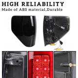 Retails for $133! KEWISAUTO Full LED Taillights for Ford F150 09-14, New Upgrade Smoked Black Rear Brake Stop Reverse Lights Turn Signal Tail Lamp for Ford F-150 2009-2014 Accessories (2PCS, Passenger