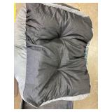 INVENHO Large Dog Bed for Large Medium Small Dogs, Rectangle Washable Orthopedic Dog Bed, Soft Calming Sleeping Puppy Bed Durable Pet Cuddler with Anti-Slip Bottom L(30"x24"x9")