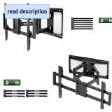 Retails for $110! monTEK Full Motion TV Wall Mount for 37-84 Inch TVs & monTEK Heavy Duty TV Wall Mount for 37-90 inch TV