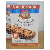 Sunbelt Bakery Chocolate Chip Granola Bars Value Pack - 3 Boxes Best By 01/21/2026
