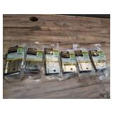 Pack of 6, 3-1/2 in. Square Radius Antique Brass Squeak-Free Door Hinge