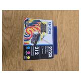 Epson 212XL Black C/M/Y Combo Pack Ink Cartridges (T212XL-BCS): High-Yield, 3 Colors - Retail: $156