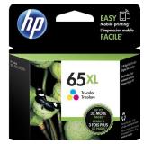 HP 65XL Tri-color Original Ink Cartridge  ~300 pages  N9K03AN#140