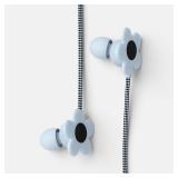 Wired Earbuds - heyday Flower: 3.5mm Jack, Built-In Microphone, Silicone Cushion