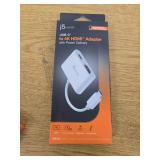 j5create USB-C to 4K HDMI with Power Delivery Adapter: 3.23ft Male-To-Female Connector