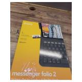ZAGG - Messenger Folio 2 Keyboard & Case for Apple iPad Air 11" (M2), Pro Gen 1-4, Air 10.9" 4-5 - Black - Retail: $70