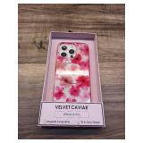 VELVET CAVIAR Cherry Blossom iPhone 16 Pro Case - Retail: $40