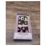 VELVET CAVIAR iPhone 16 Pro MagSafe Case - Pink Rose Floral - Retail: $40