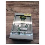 6  Lightning to USB-A Cable 2-Port 3.1A Car Charger - heyday Evergreen