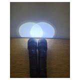 WH-911 LED Rechargeable Flashlight Set with Digital Display - 2 Pack WORKS