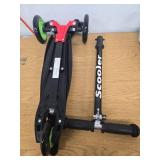 Kazoo Kids 3-Wheel Kick Scooter Step for Brake Deluxe Aluminum Frame  Black