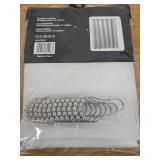 Livhil 19 Pcs White Bathroom Accessories Sets with Shower Curtain,  Specially Designed for Small Spaces