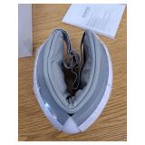 RENPHO Eye Massager with Heat & Vibration, FSA HSA Eligible, 5 Massage Modes, Bluetooth Music, Adjustable Headband, USB Rechargeable, Valentines Day Gift - White - Retail: $99