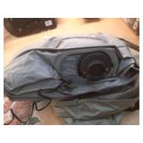 Intex Raised Comfort Pillowtop 20 Inches Air Mattress with 120V Internal Pump, Queen - Retail: $100