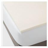 King 1.5" Performance Memory Foam Mattress Topper - Threshold - Retail: $70