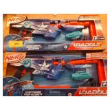 PACK OF 2-Nerf Loadout Galactic Commander Blaster and 48 N1 Darts