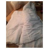 Full/Queen All Seasons Feather & Down Comforter - Threshold: Hypoallergenic, 240 Thread Count, OEKO-TEX Certified - Retail: $70