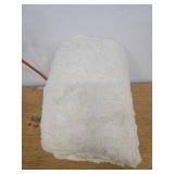 MARNUR Electric Throw Blanket Extra Large Size, 50" x 60" Soft Faux Fur Heated Blanket, 6 Heating Levels, 4 Hours Timer - Beige WORKS