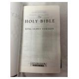 Lot of Two (2) KJV Holy Bibles
