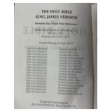 Lot of Two (2) KJV Holy Bibles