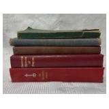 Collection of 5 Methodist Christian Hymnal and Service Books