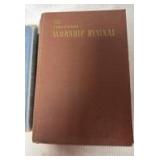 Collection of 5 Methodist Christian Hymnal and Service Books