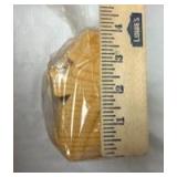 Lot of 11 Hand-Carved Wooden Snowmen