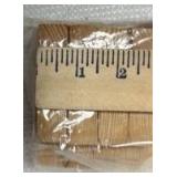 Lot of 11 Hand-Carved Wooden Snowmen