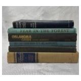 Mixed Book Collection (Lot of 6) - Fear in the Forest, Oklahoma Crude & More