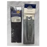 Warner Lightweight Hand Sander & Homax Sanding Screens - 2 Fine & 1 Medium Grit Pack