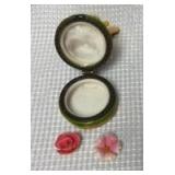 3.5" Fairy Trinket Box with Glitter Wings