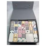 Double Fifteen Jumbo Color Dot Dominoes by Cardinal
