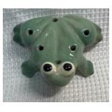 Green Ceramic Flower Frog