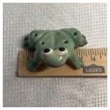 Green Ceramic Flower Frog