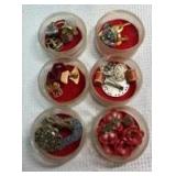 Mixed Costume Jewelry Lot - Clip-On Earrings and Pins