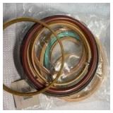 25 Mixed Embroidery Hoops Collection