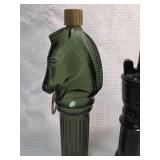 Avon Pony Post and well spout shaped bottles.  One full.  - Retail: $25
