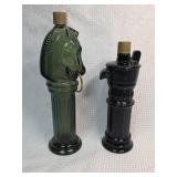 Avon Pony Post and well spout shaped bottles.  One full.  - Retail: $25