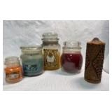5-Piece Assorted Scented Candle Collection - Retail: $15
